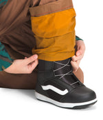 THE NORTH FACE Youth Freedom Insulated Bib, Pinecone Brown, S