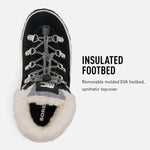 Sorel Kids Girl's Out 'N About™ Conquest Waterproof (Little Kid/Big Kid) Black 4 Big Kid M