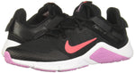Nike Womens Legend Essential Workout Gym Running Shoes Black 8.5 Medium (B,M)