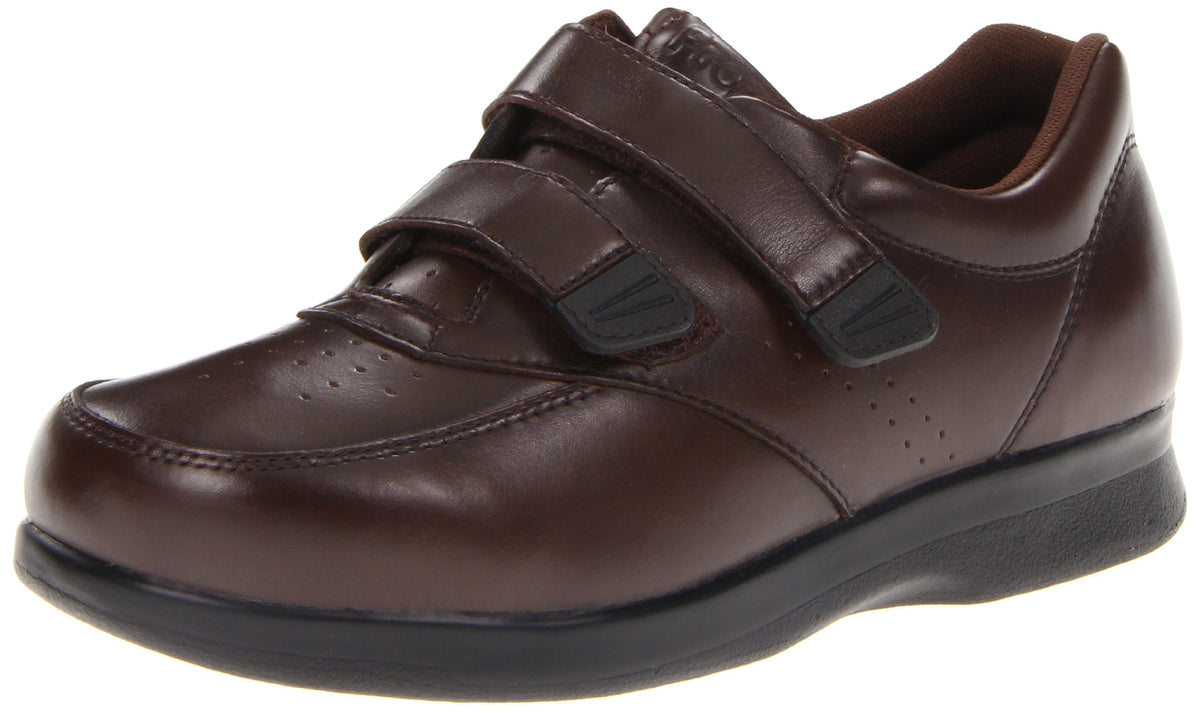 Propet Men's Vista Strap Shoe,Brown,15 5E US