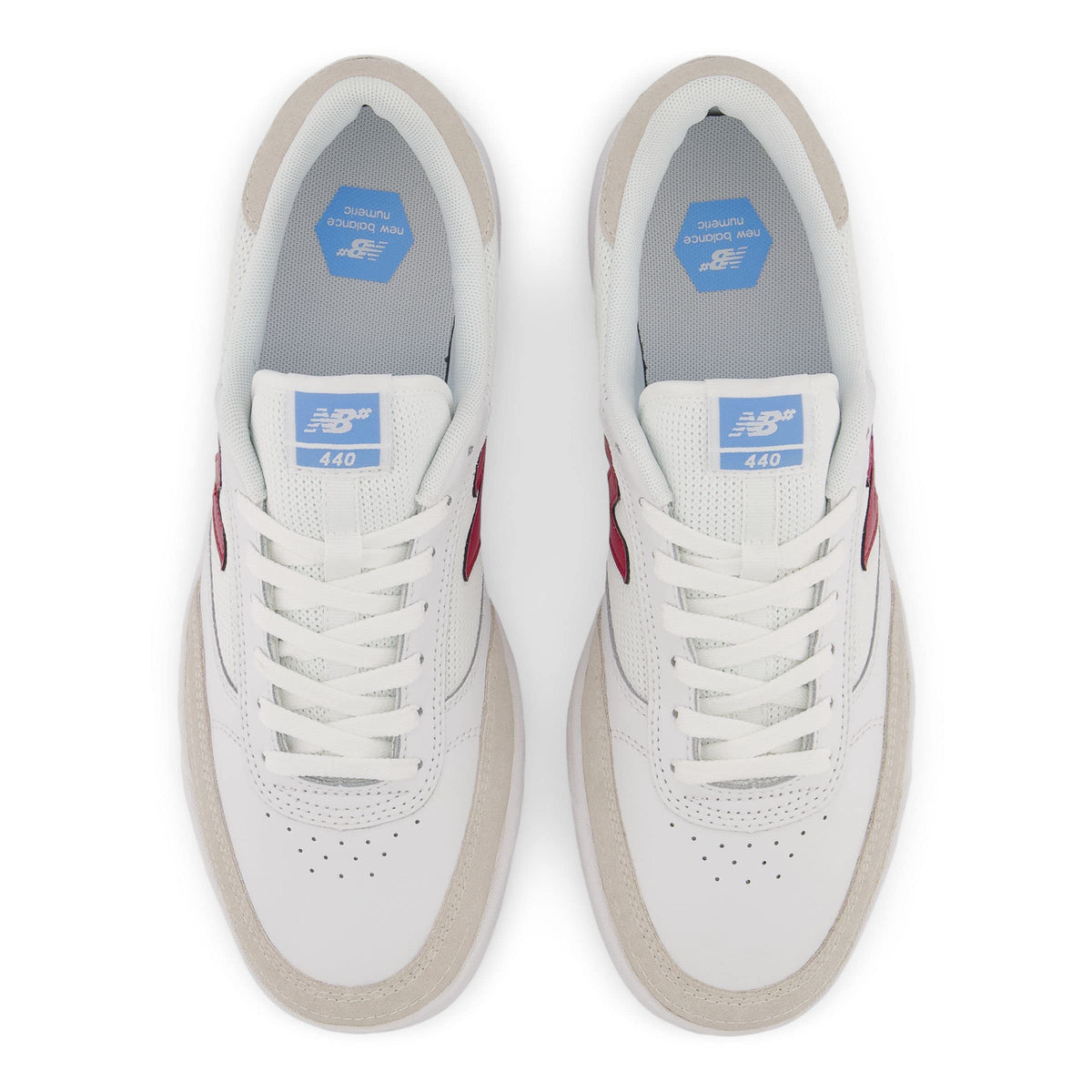 New Balance NM440 White/Red US Men's 9, Women's 10.5 Medium
