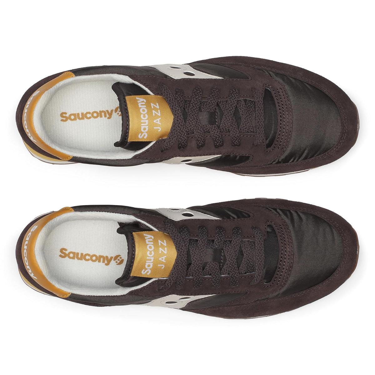 Saucony Men's Jazz Original Sneaker, Brown/Cream, 12