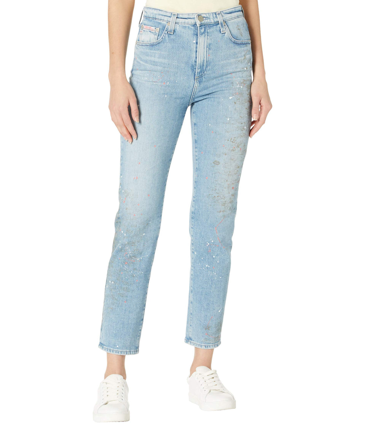 AG Adriano Goldschmied Phoebe Vintage High-Rise Taper Leg 19 Years Pueblo Painted 19 Years Pueblo Painted 28 28