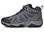 Merrell Oakcreek Mid Shoes for Men Offers Waterproof, Lace Closure, and Man-Made Outsole Charcoal 13 M