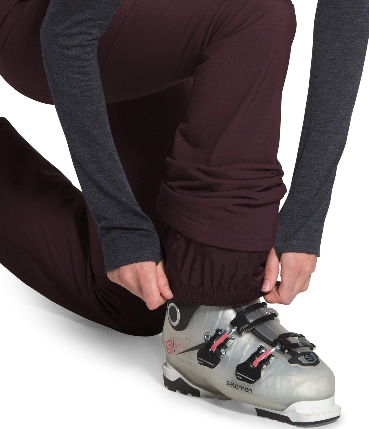 THE NORTH FACE Women's Snoga Pant, Root Brown, 2-REG