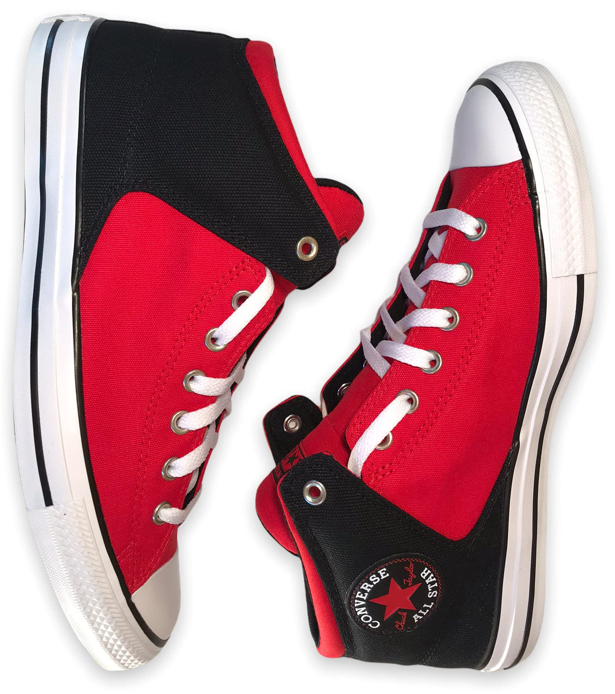 Converse Mens Chuck Taylor All Star High Street Space Explorer Sneaker, Red/Black/White, 7