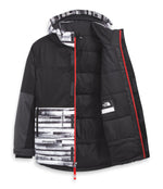 THE NORTH FACE Boys' Freedom Extreme Insulated Jacket, TNF Black TNF Brushstroke Print, X-Large
