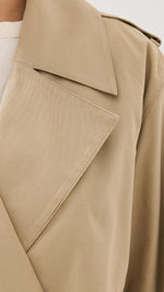 Joe's Jeans Women's The Elizabeth Trench Coat, Biscotti