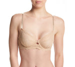 Calvin Klein Women's Seductive Comfort 3 Piece Unlined Full Coverage Bra, Bare, 36DDD