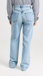 FRAME Women's Petite Le Pixie Jane Jeans, Weston, Blue, 27