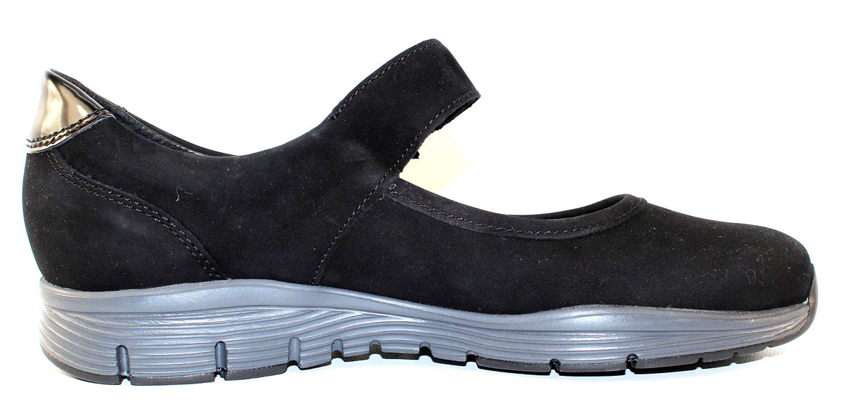 Mephisto Yelina Black Bucksoft/Magic Nero 38 (US Women's 8)