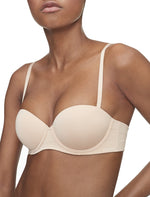 Calvin Klein Women's Perfectly Fit Strapless Convertible Push-Up Bra Bare