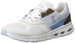 On Women's Cloudrift Sneakers, Ivory | Heather, White, Blue, 8 Medium US