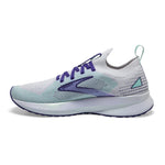 Brooks Women’s Levitate StealthFit 5 Neutral Running Shoe - White/Navy Blue/Yucca - 10