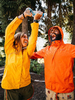 MARMOT Men's Women's Precip Eco Waterproof Rain Jacket X-Large Paisley Purple