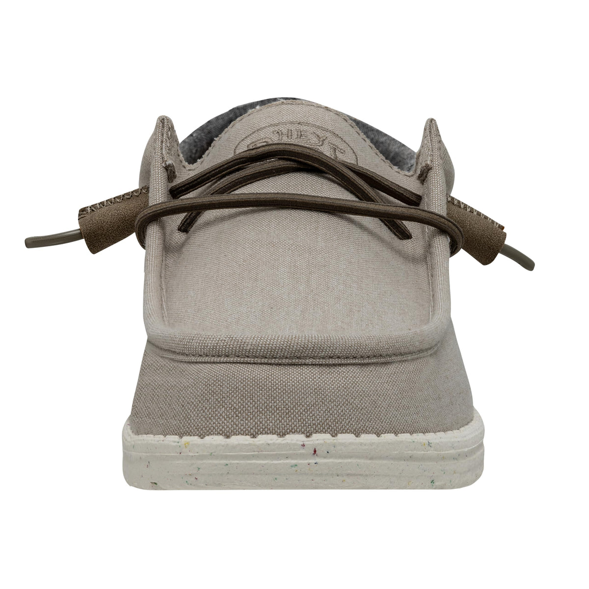 HEYDUDE Men's Wally Funk Sand Size 9| Men's Loafers | Men's Slip On Shoes | Comfortable & Light-Weight