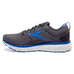Brooks Men's Transmit 3 Running Shoe - Ebony/Primer Grey/Blue - 13 Medium