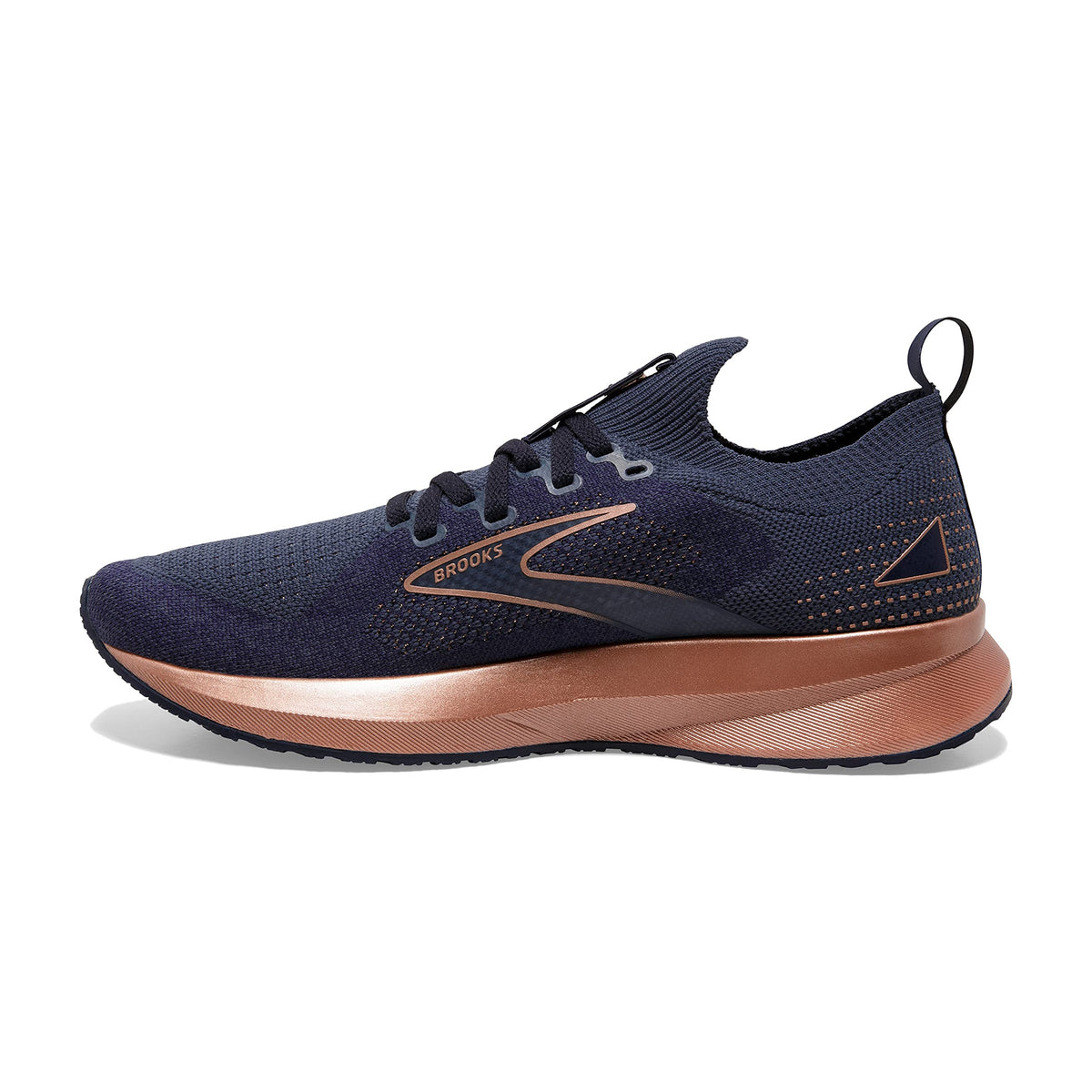Brooks Women’s Levitate StealthFit 5 Neutral Running Shoe - Peacoat/Navy/Copper - 11.5
