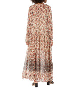 Free People Women's See It Through Dress X-Small Tea Combo