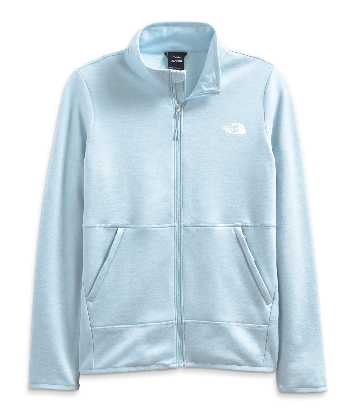 THE NORTH FACE Women's Canyonlands Full Zip Sweatshirt (Standard and Plus Size), Beta Blue Heather, X-Small