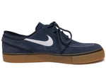 Nike Men's Zoom Stefan Janoski Skate Shoe (13 D(M) US, Obsidian/White-Gum/Light Brown)