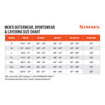 Simms Solarflex UPF 50+ Shirt, Long Sleeve, Cloud Camo Grey, Small