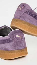 PUMA Select Men's Suede Crepe SC Sneakers, Sweet Grape/Plum Purple/White, 8.5 Medium US