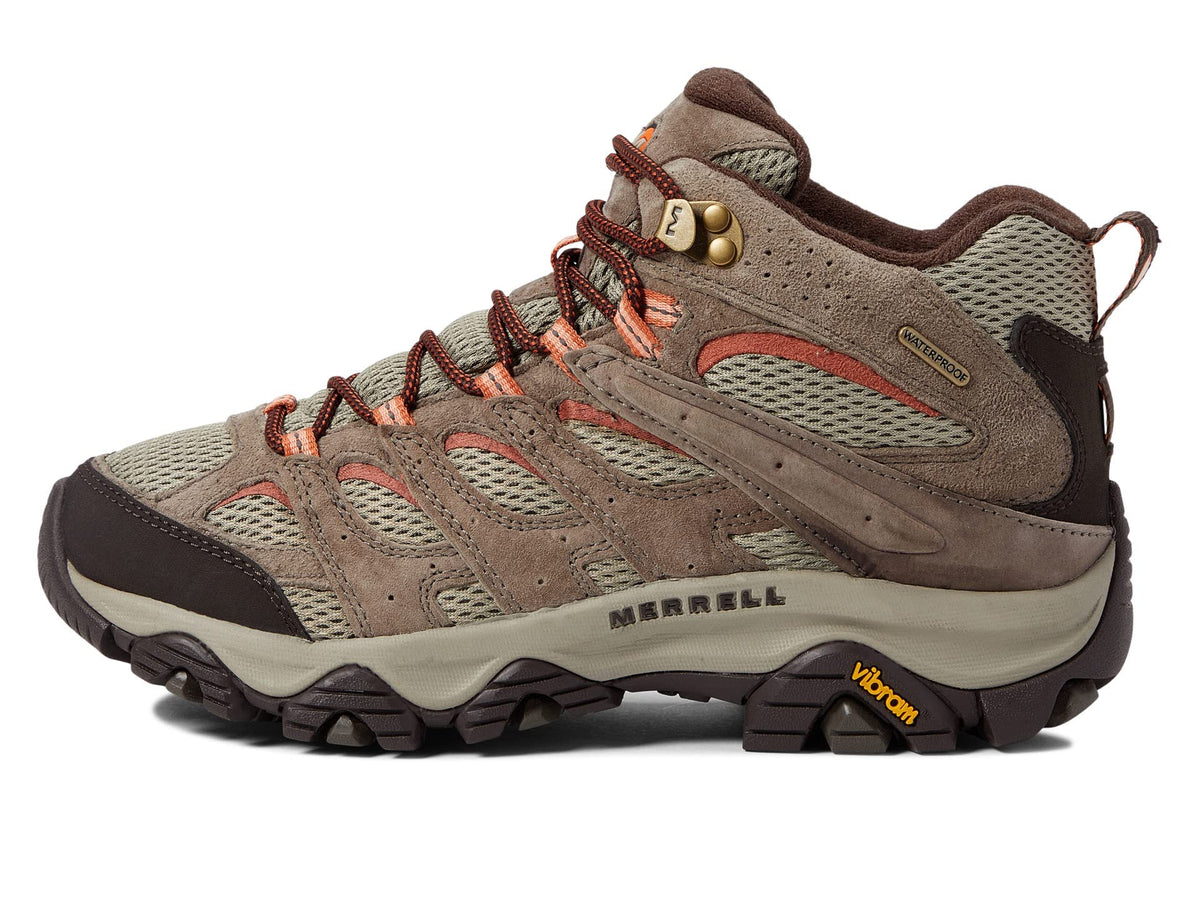 Merrell Women's Moab 3 Mid Waterproof Hiking Boot, Bungee Cord, 8.5 Wide
