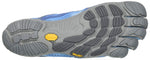 Vibram Girl's V-Run Sneaker, Blue/Blue, 4 us