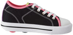 HEELYS Girl's Classic X2 (Little Kid/Big Kid/Adult) Black/Multicolor 3 Little Kid M