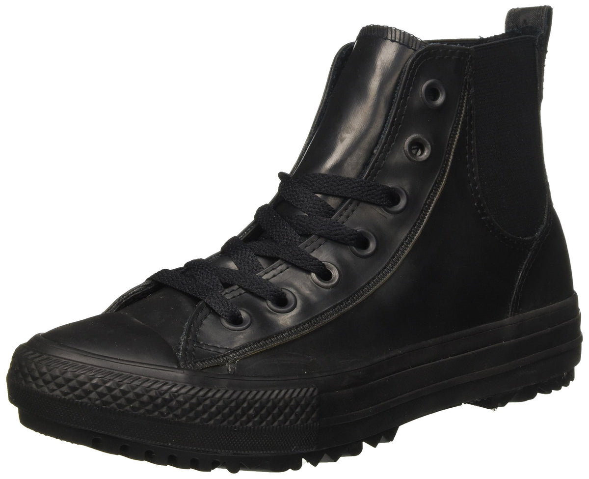 Converse Chuck Taylor All Star Chelsea Boot Rubber Hi Black/Black/Black (Womens) (5.5 B(M) US)