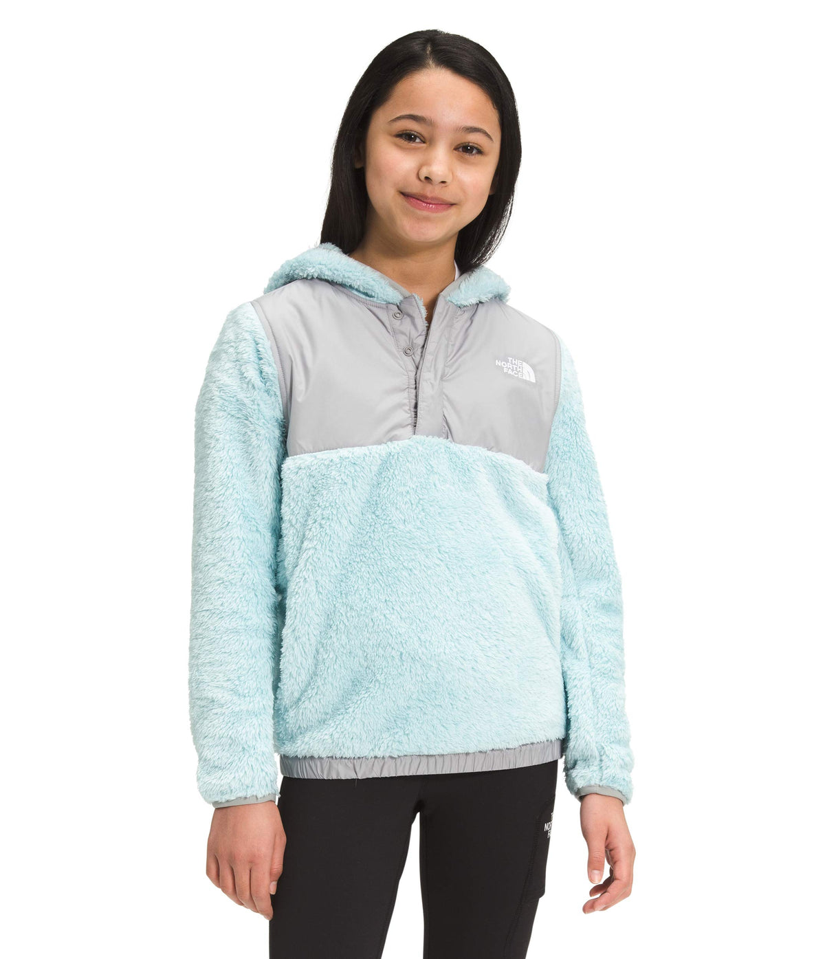 The North Face Kids Girl's Suave OSO Pullover (Little Kids/Big Kids) XX-Small Starlight Blue