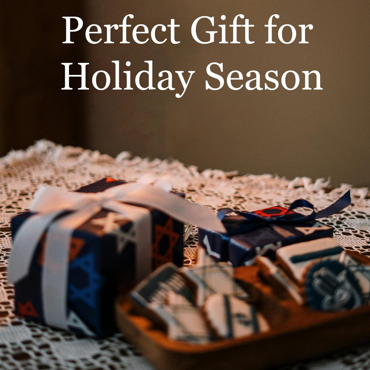 Majestic Giftware Ceramic Chanukah Candles - Butterfly & Floral Menorah (RM-MEN24) | Fits Standard Candles | Durable & Long-Lasting Quality | Hanukkah Menorah (12" x 4" x 4")