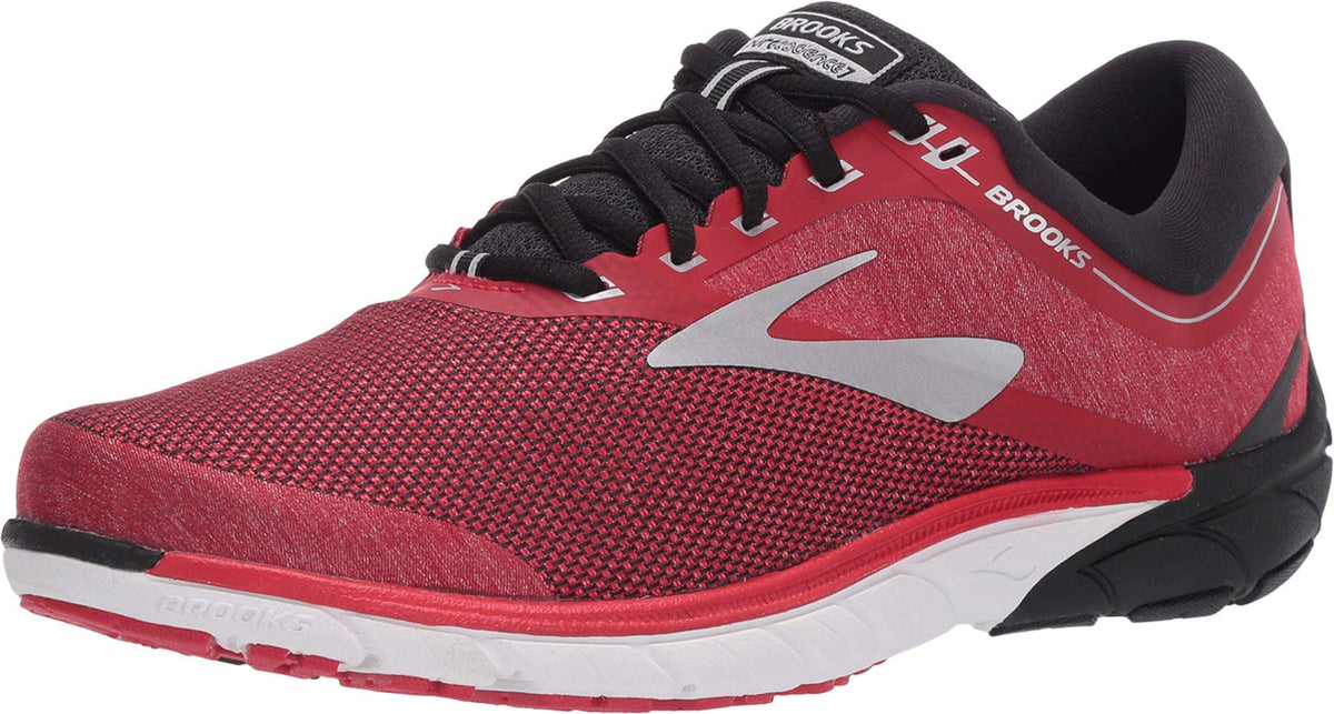 Brooks Men's PureCadence 7 Road Running Shoe us 7.5 Red/Black/Silver