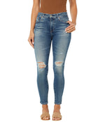 AG Jeans Farrah High-Rise Skinny Ankle in 15 Years Mural 15 Years Mural 25 28