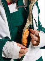 Burton Women's Standard Prowess Jacket, Botanical Garden/Stout White, Medium