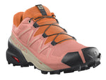 Salomon Women's Speedcross 5 Trail Running Shoes for Women, Blooming Dahlia/Black/Vibrant Orange, 6