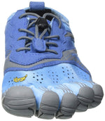 Vibram Girl's V-Run Sneaker, Blue/Blue, 4 us