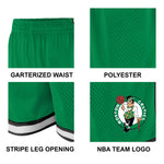 Ultra Game NBA Men's Active Knit 8" Slam Basketball Training Shorts, Cleveland Cavaliers, Team Color, XX-Large