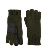 UGG Knit Gloves with Tech Leather Palm Eucalyptus Spray LG-XL