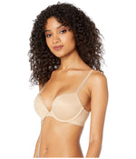 Calvin Klein Underwear Liquid Touch Push-Up Plunge Bra Bare 32A
