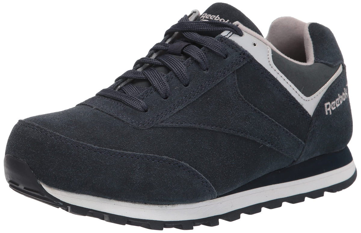 Reebok Men's Work Leelap Steel Toe Sneaker Navy Blue 5.5 M