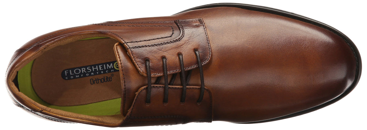 Florsheim Men's Medfield Plain Toe Oxford Dress Shoe 12 Cognac