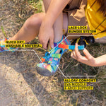 KEEN Seacamp 2 CNX Closed Toe Sandals, Black Iris/African Violet, 2 US Unisex Big Kid