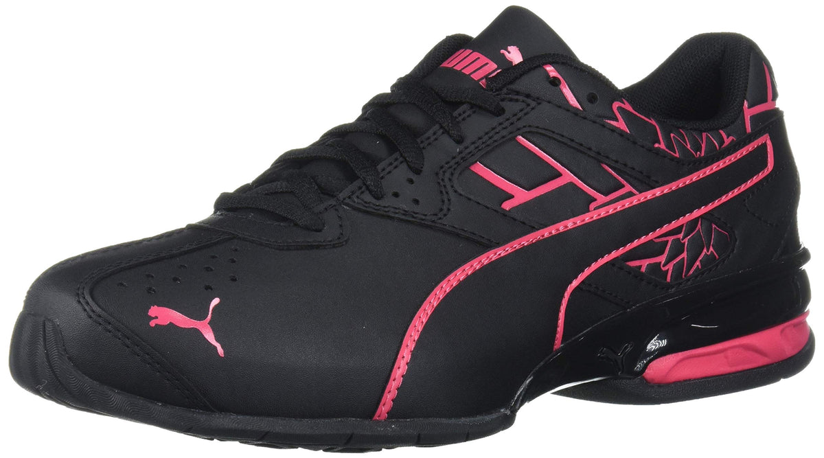 PUMA Womens Tazon 6 Cross Trainer 9 Puma Black-nrgy Rose