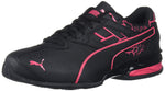PUMA Womens Tazon 6 Cross Trainer 9 Puma Black-nrgy Rose