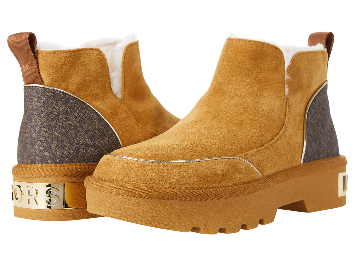 Michael Kors Alfie Bootie Tan 8 M