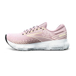 Brooks Women's Glycerin 20 Neutral Running Shoe - Pink/Yellow/White - 5 Medium