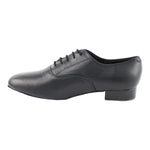Very Fine Men's Wide Adrian Leather Ballroom Salsa Tango Waltz Latin Smooth Swing Dance Shoe Black US 6.5 Wide