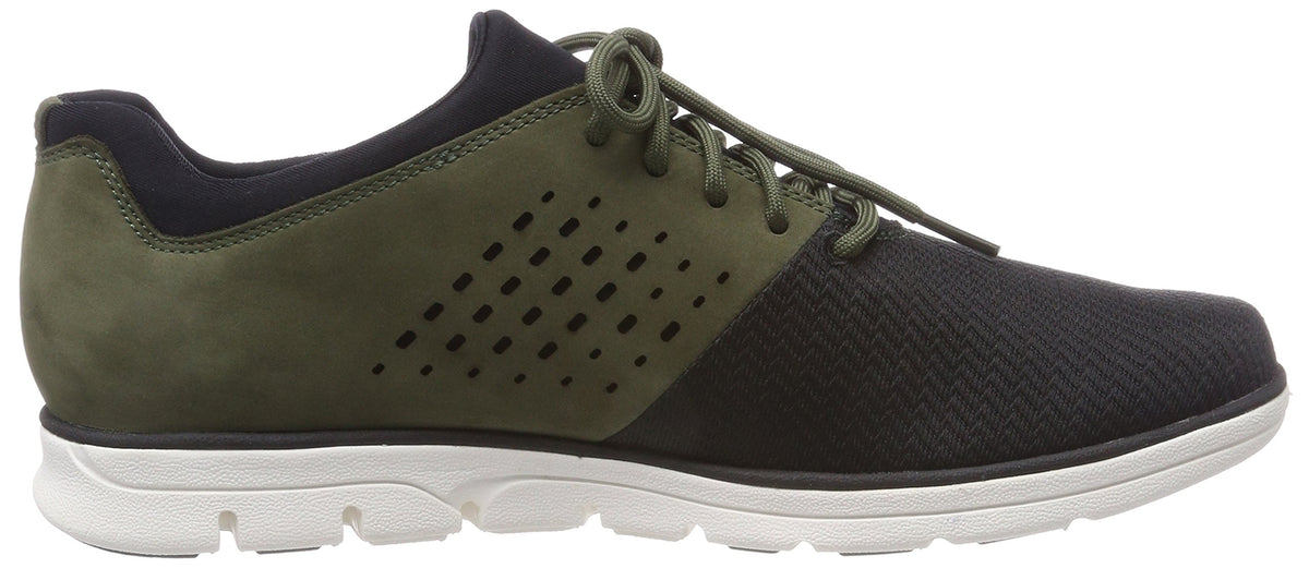 Timberland Bradstreet Men's Mixed Media Perforated Lace-Up Oxford Sneakers 8 Grape Leaf
